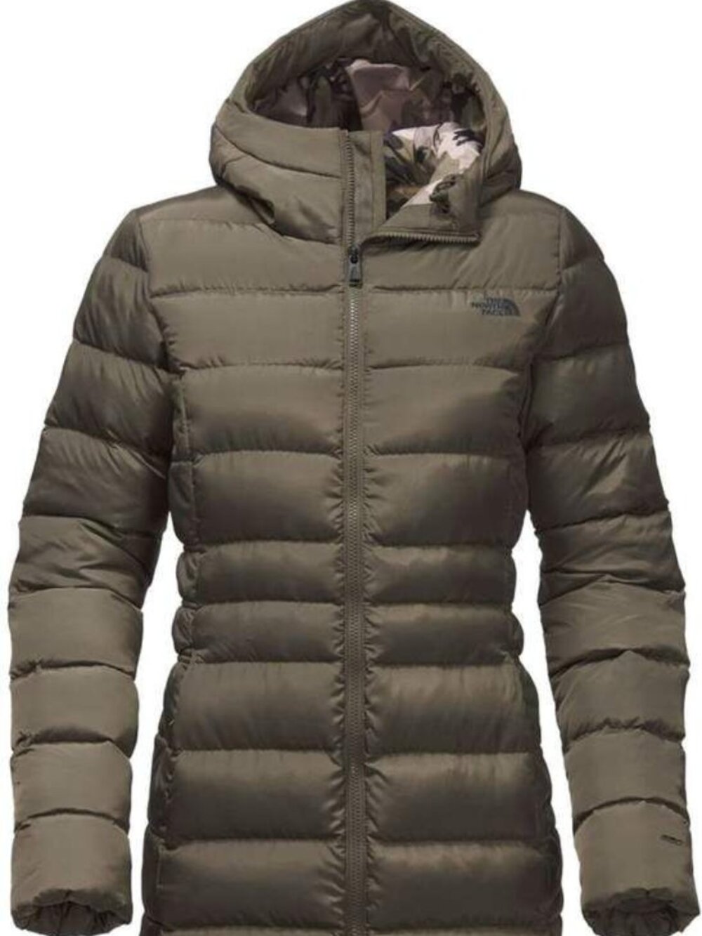 The North Face Gotham Parka - Olive Green Size Small